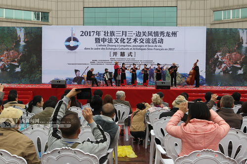 中法文化藝術交流活動在龍州盛大開幕